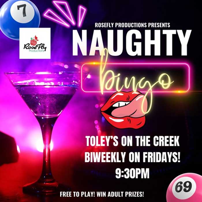 toleys on the creek centennial bar grill restaurant naughty bingo