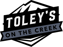 Toley's on the Creek logo gray